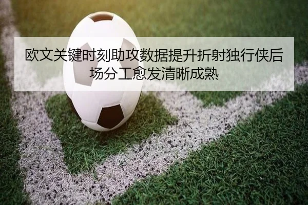 欧文关键时刻助攻数据提升折射独行侠后场分工愈发清晰成熟